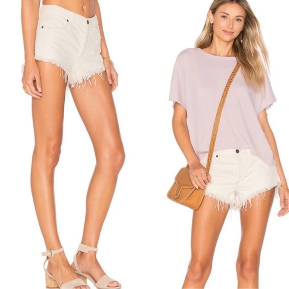 Free People We the Free denim shorts - Picture 2 of 7